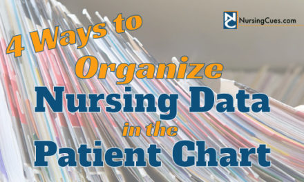 4 Ways to Organize Nursing Data in the Patient Chart