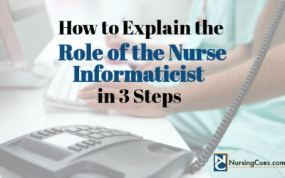 How to Explain the Role of the Nurse Informaticist in 3 Steps